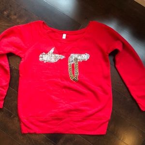 Run the jewels wide neck sweatshirt